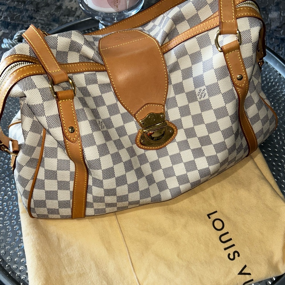 Authentic**Louis Vuitton Stresa GM Damier Azu - Picture 1 of 13